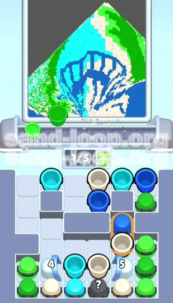 Sand Loop Level 499 screenshot 2