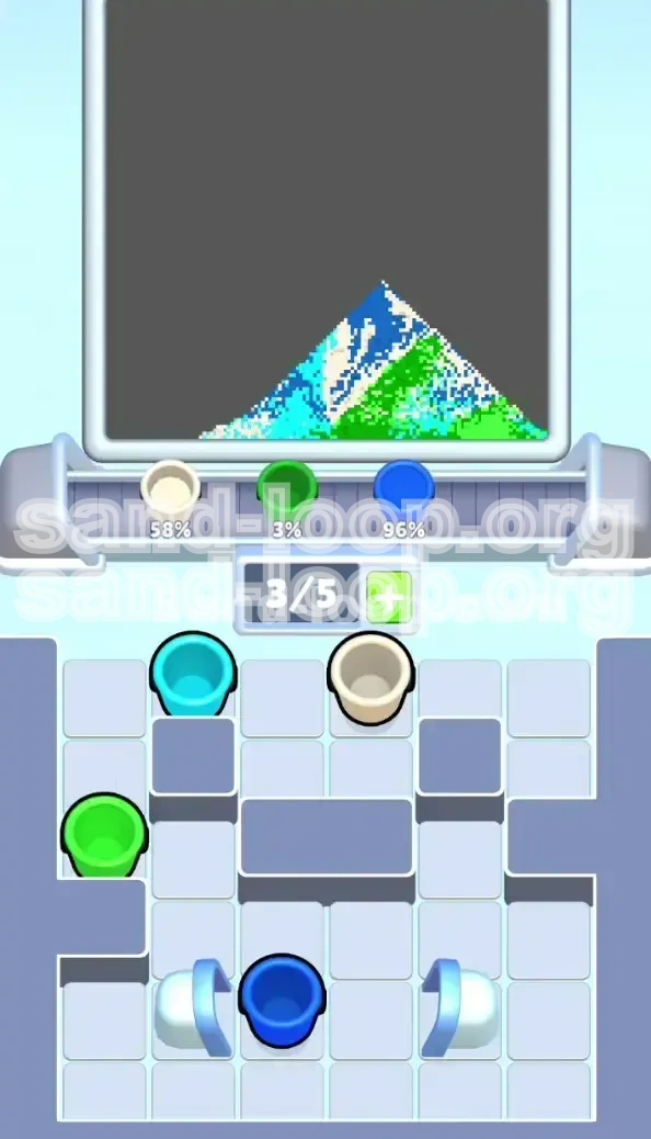 Sand Loop Level 499 screenshot 4