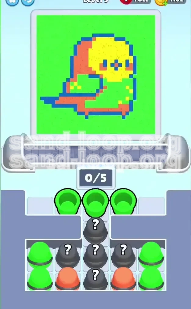 Sand Loop Level 5 screenshot 1