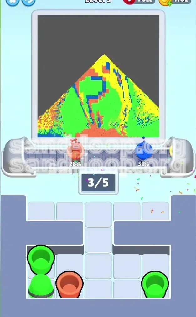 Sand Loop Level 5 screenshot 3