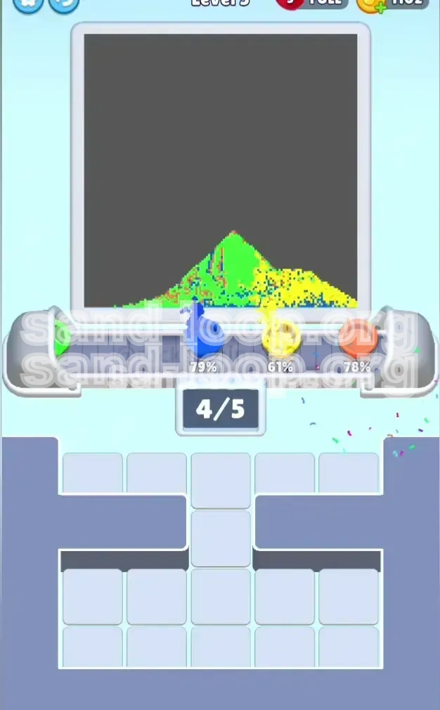 Sand Loop Level 5 screenshot 4