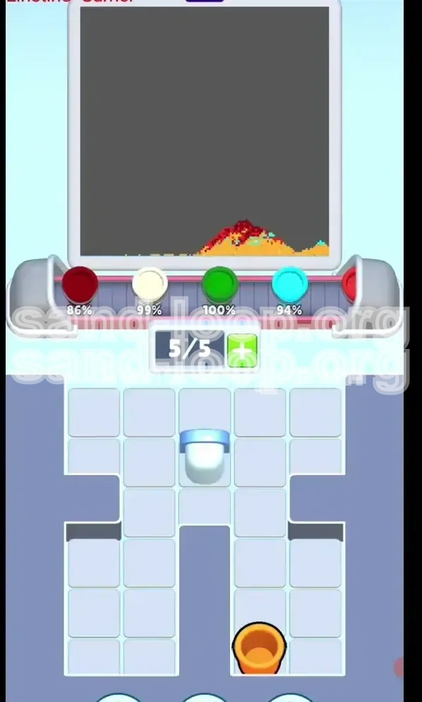 Sand Loop Level 50 screenshot 4