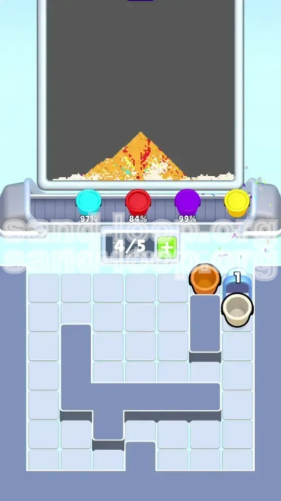 Sand Loop Level 500 screenshot 4