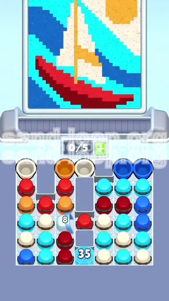 Sand Loop Level 501 screenshot 1