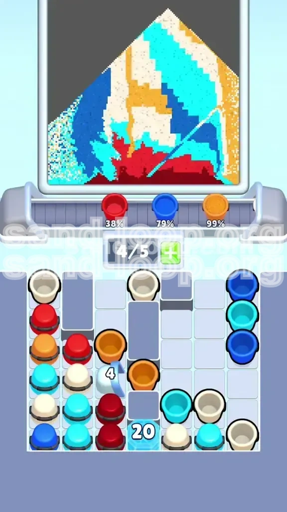 Sand Loop Level 501 screenshot 2