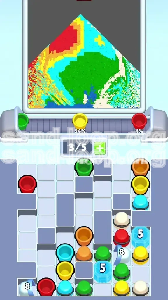 Sand Loop Level 505 screenshot 2