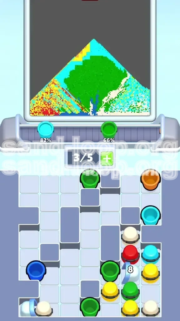 Sand Loop Level 505 screenshot 3