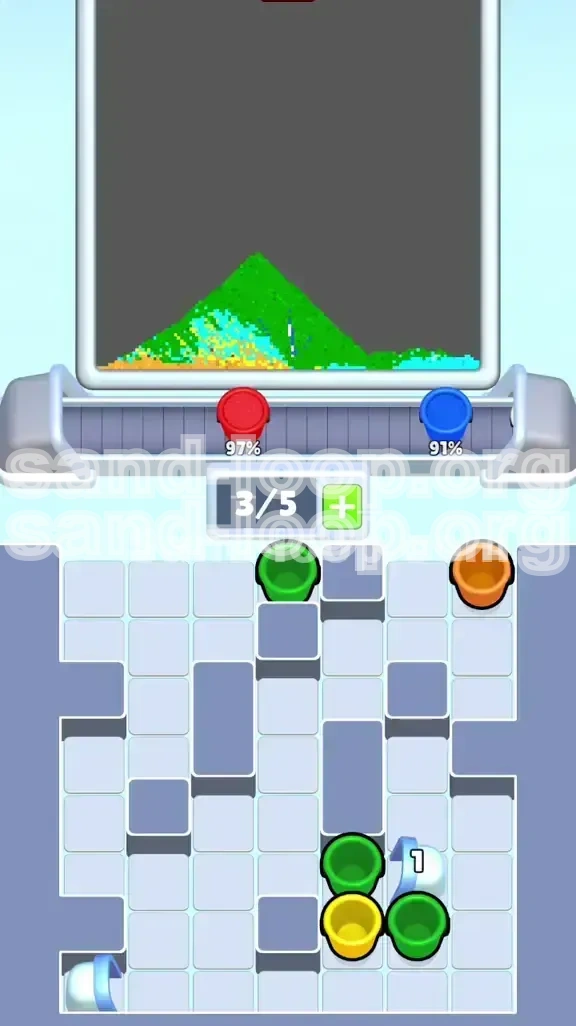 Sand Loop Level 505 screenshot 4