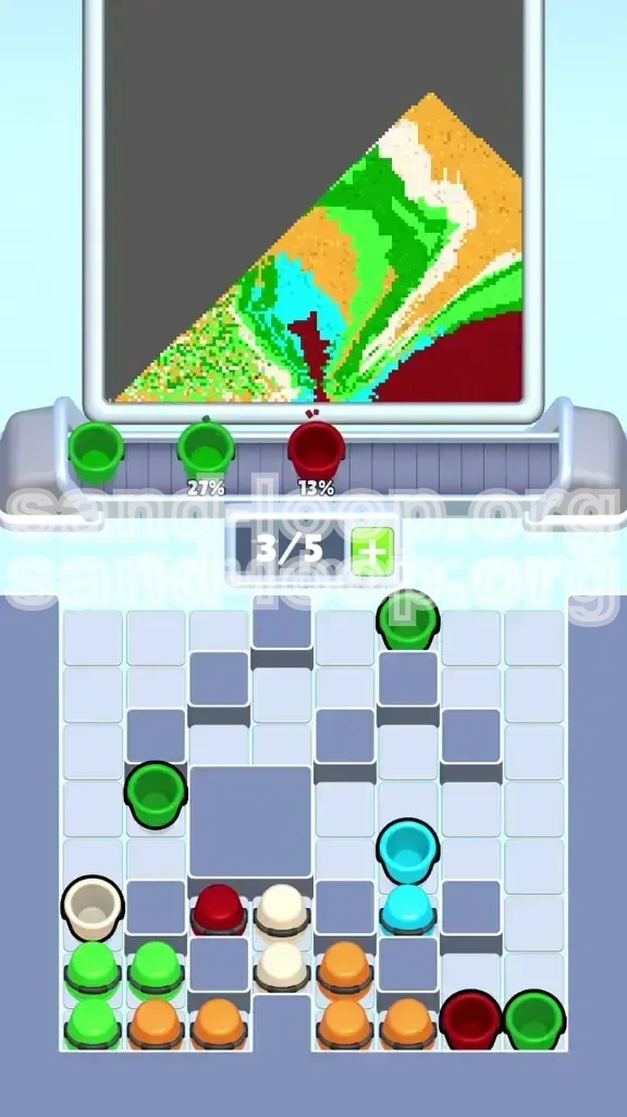 Sand Loop Level 507 screenshot 3
