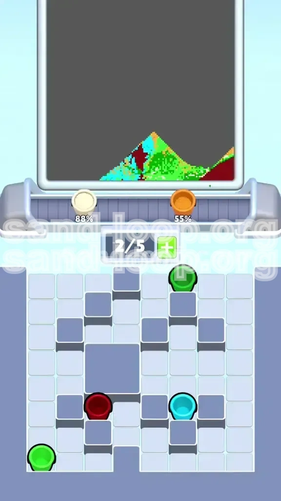 Sand Loop Level 507 screenshot 4