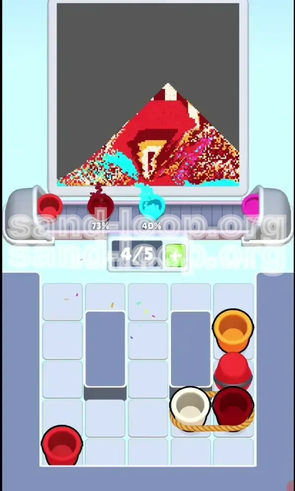 Sand Loop Level 52 screenshot 3