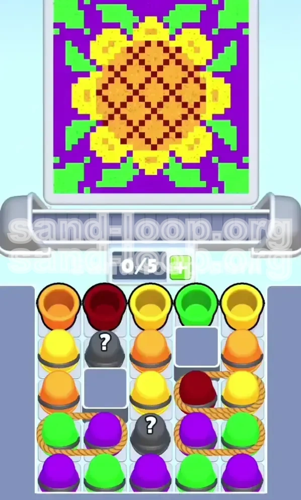 Sand Loop Level 54 screenshot 1