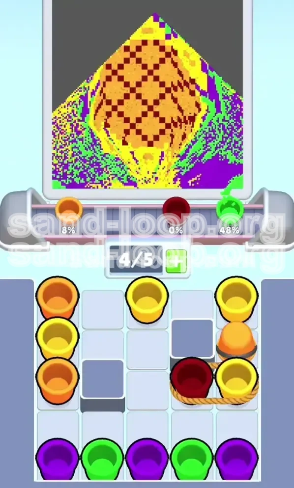 Sand Loop Level 54 screenshot 2