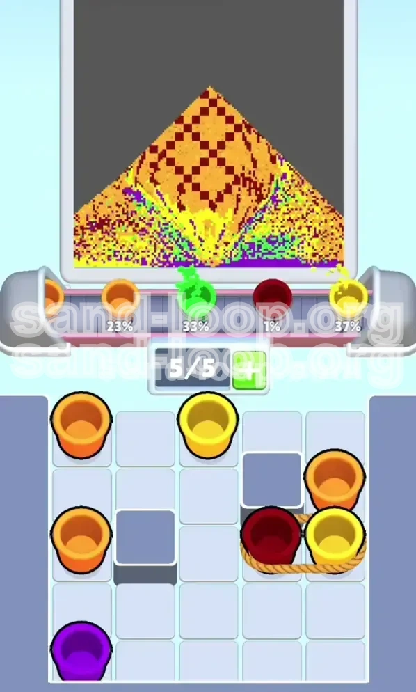 Sand Loop Level 54 screenshot 3