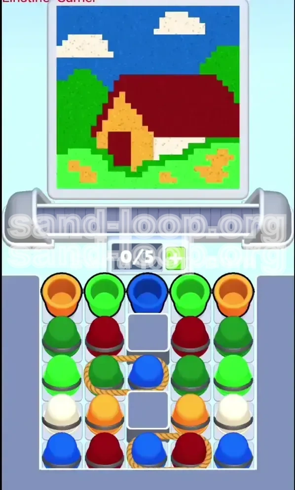 Sand Loop Level 55 screenshot 1