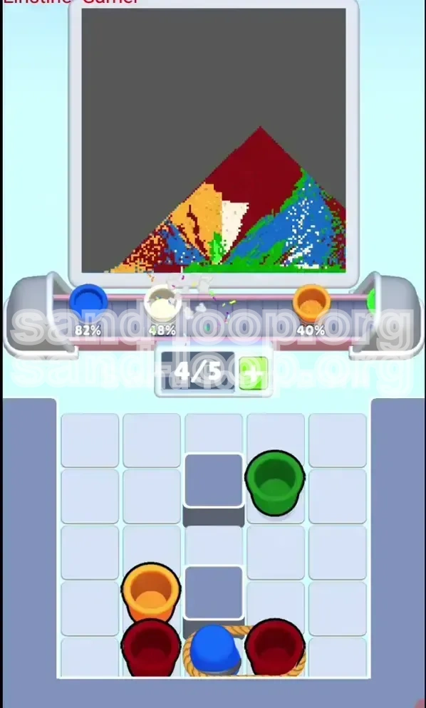 Sand Loop Level 55 screenshot 3