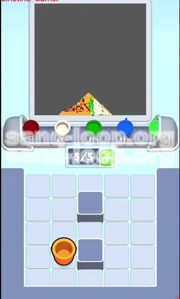 Sand Loop Level 55 screenshot 4