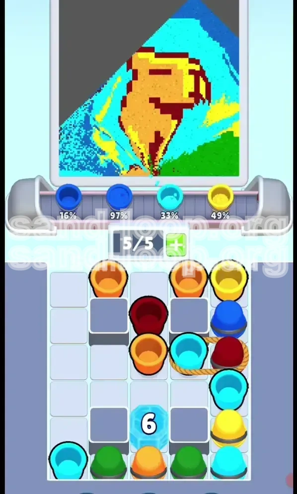 Sand Loop Level 57 screenshot 1