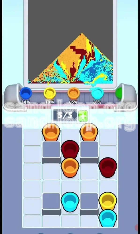Sand Loop Level 57 screenshot 2