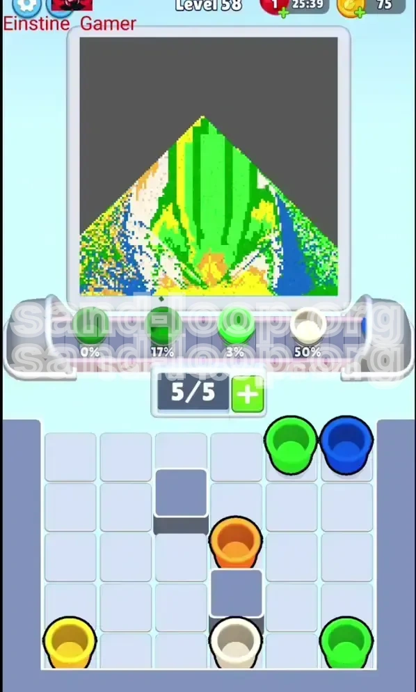 Sand Loop Level 58 screenshot 1
