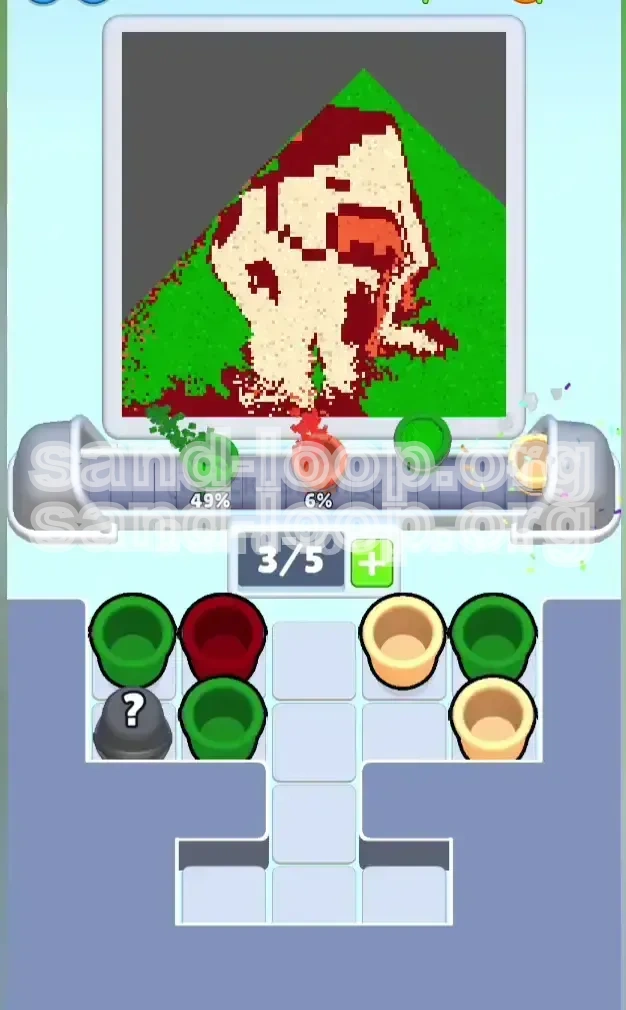 Sand Loop Level 8 screenshot 2