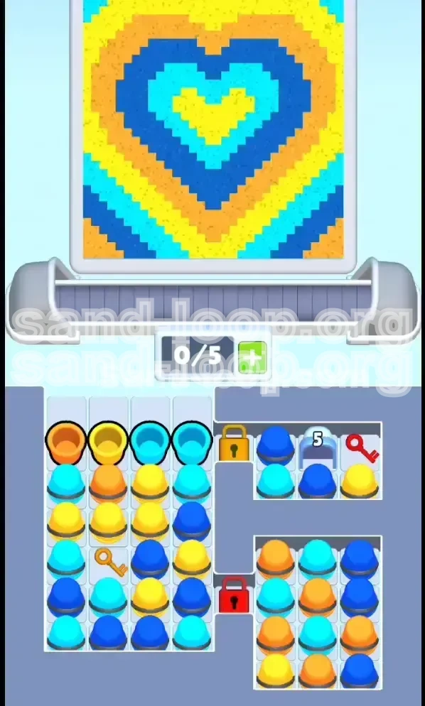 Sand Loop Level 84 screenshot 1