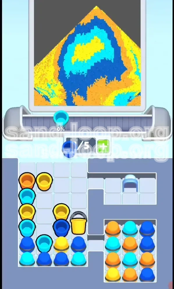 Sand Loop Level 84 screenshot 2