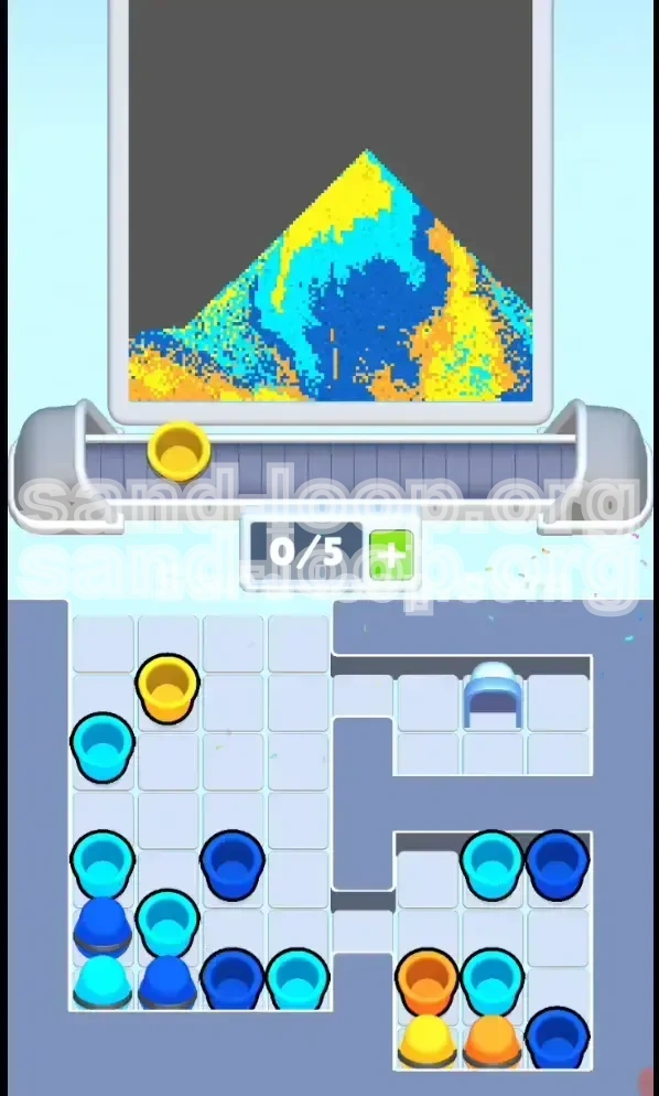 Sand Loop Level 84 screenshot 3