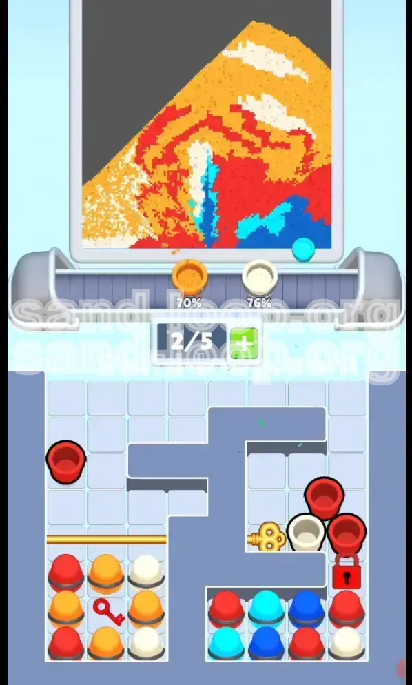 Sand Loop Level 85 screenshot 2