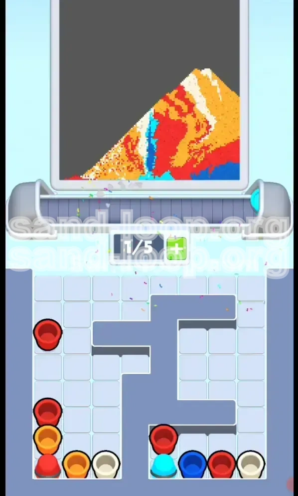 Sand Loop Level 85 screenshot 3