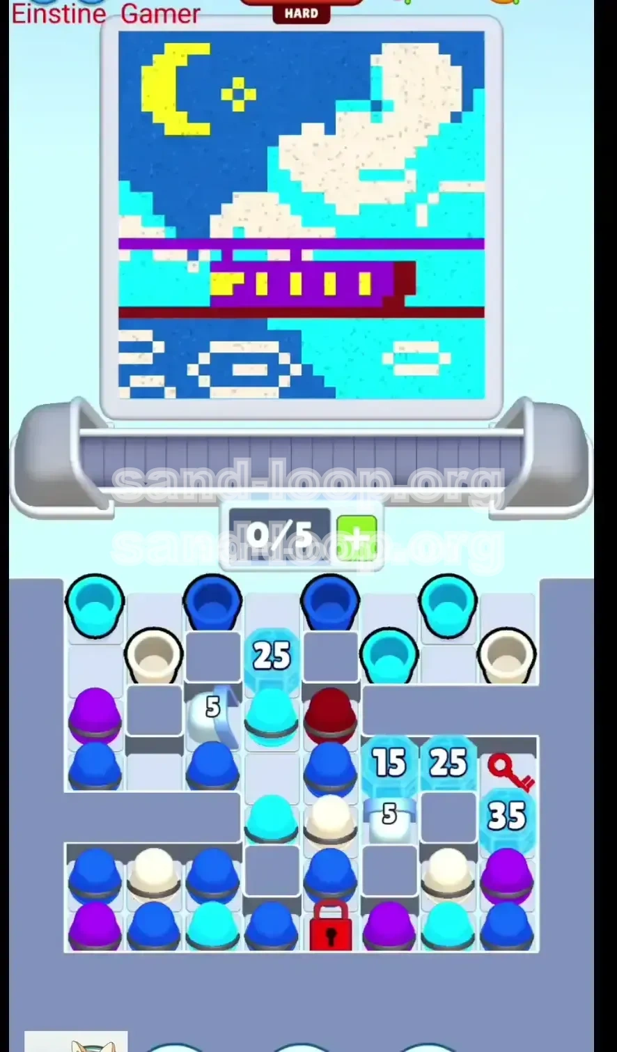 Sand Loop Level 87 screenshot 1