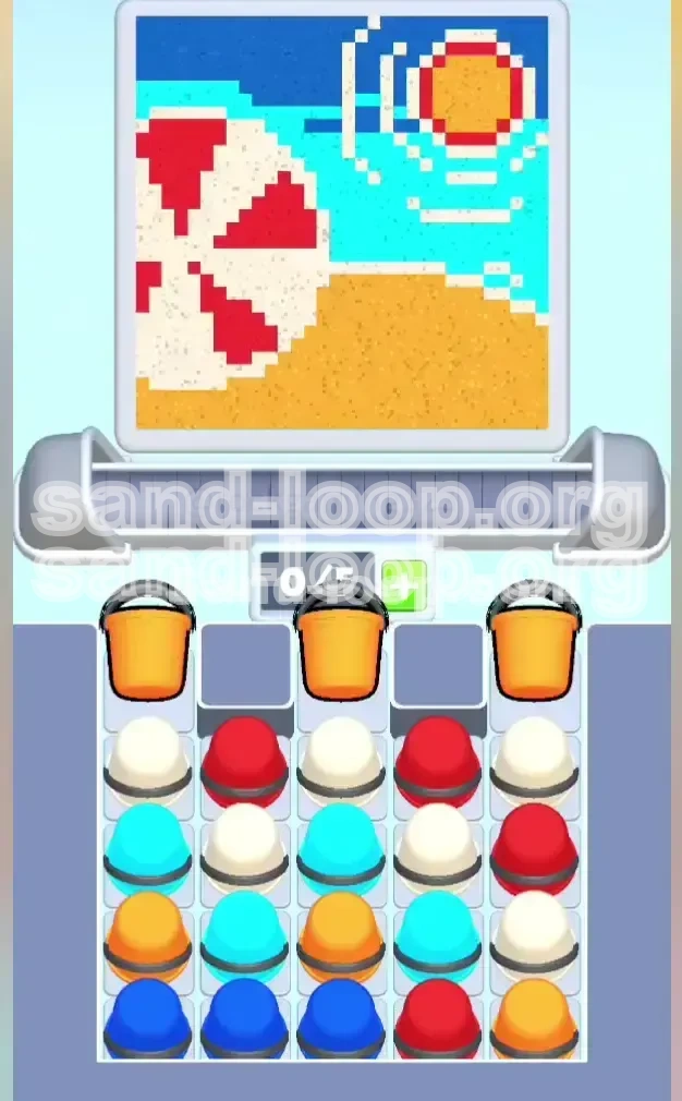 Sand Loop Level 9 screenshot 1