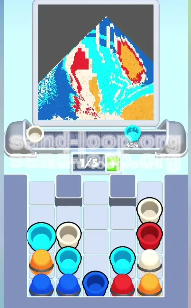 Sand Loop Level 9 screenshot 2