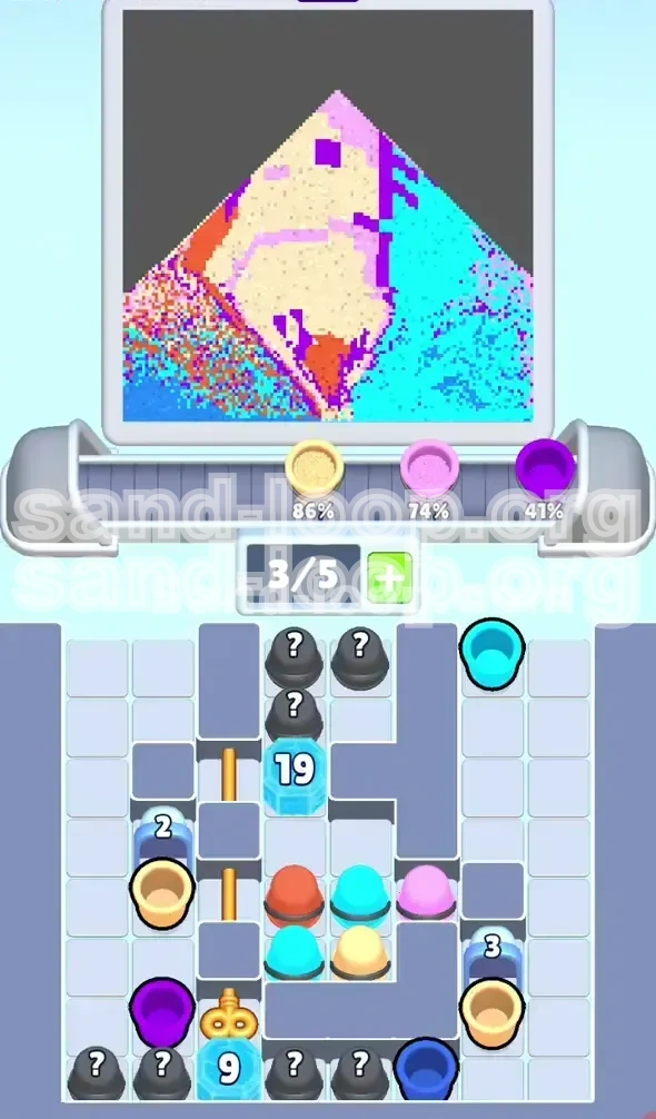 Sand Loop Level 90 screenshot 2