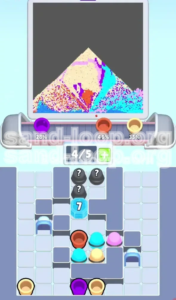 Sand Loop Level 90 screenshot 3