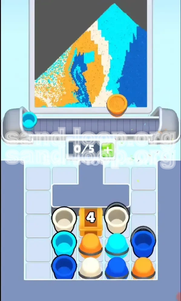 Sand Loop Level 91 screenshot 1