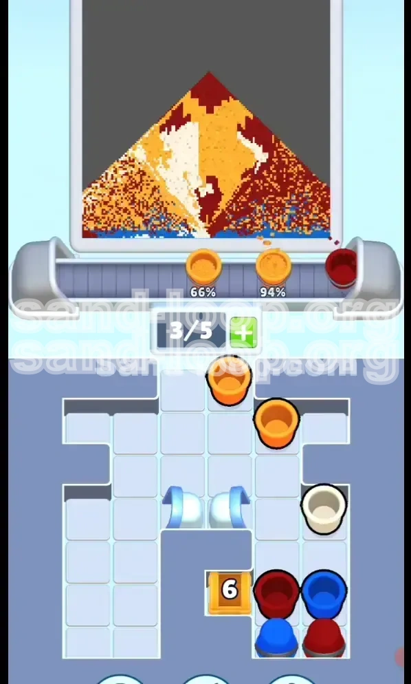 Sand Loop Level 92 screenshot 3