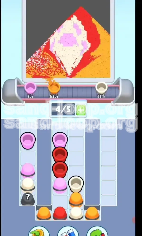 Sand Loop Level 93 screenshot 2