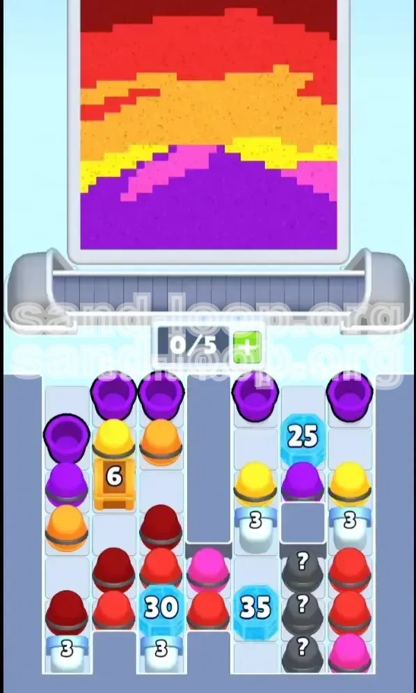 Sand Loop Level 94 screenshot 1