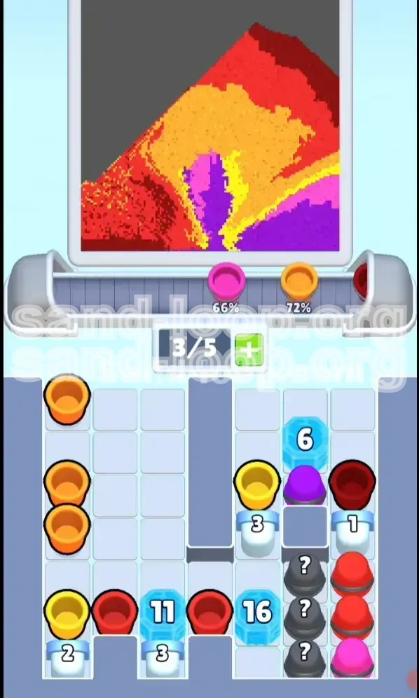 Sand Loop Level 94 screenshot 2