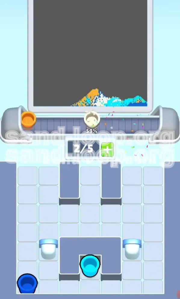 Sand Loop Level 97 screenshot 4