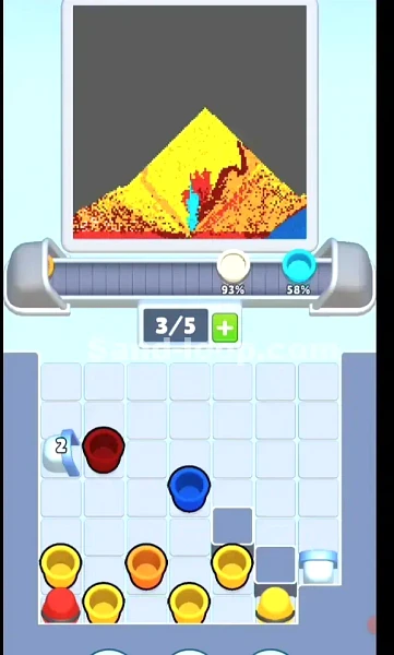 Sand Loop Level 98 screenshot 1