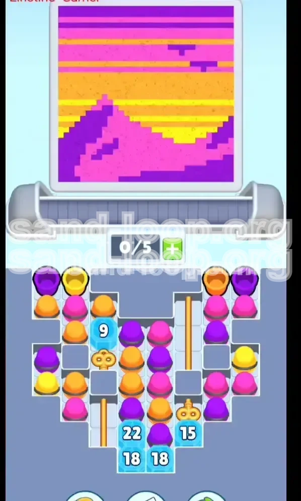 Sand Loop Level 99 screenshot 1